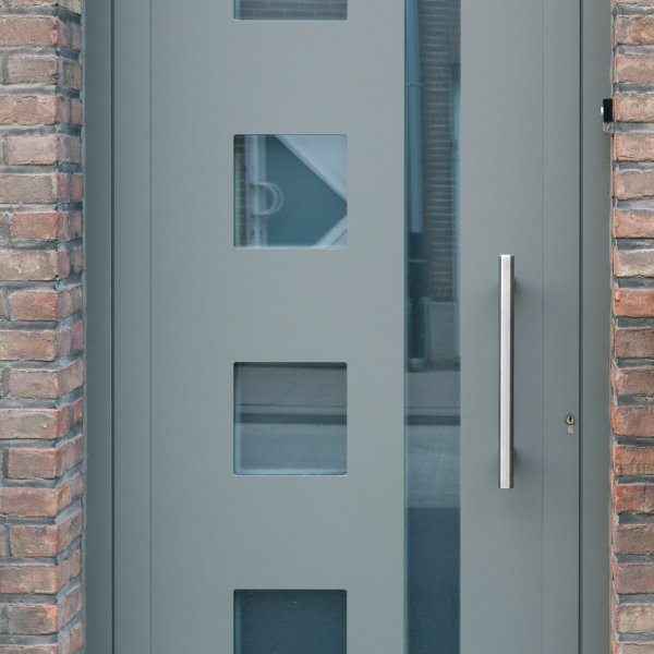 krant inch Vaarwel Fototheek Aluminium voordeur modern | Baeten-Van Es